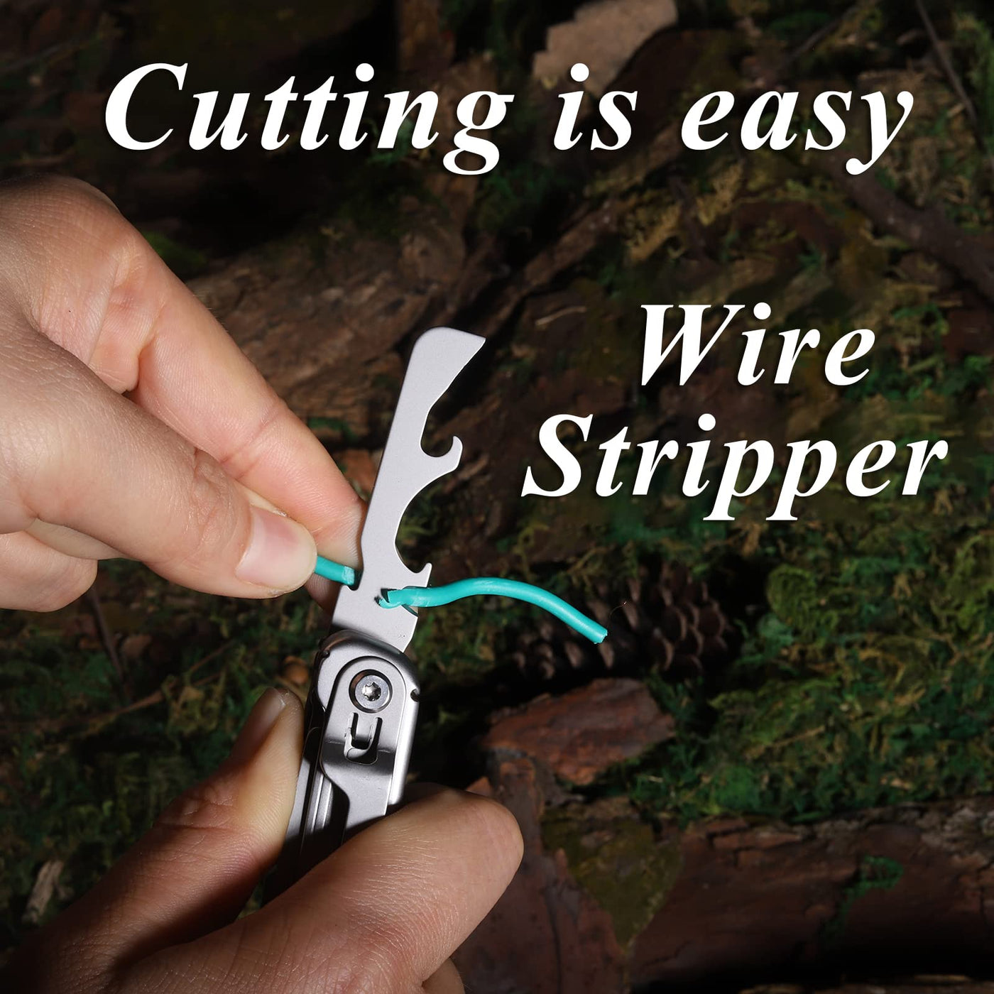 Multitool Pocket Self-Locking Multi-purpose Folding Knife