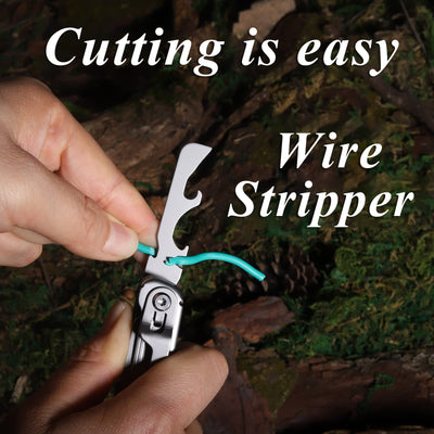 Multitool Pocket Self-Locking Multi-purpose Folding Knife