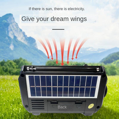 Eptchn Solar-Powered Radio