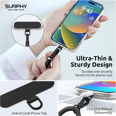 Stylish Adjustable Phone Lanyard with Universal Compatibility