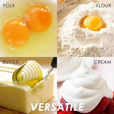 '- Stainless Steel Semi-Automatic Whisk