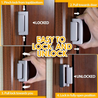 High-Security Door Lock with Strong Protection