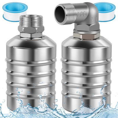 304 Stainless Steel Automatic Water Level Control Valve (1/2" Side water intake and 3/4'' Upper water intake)