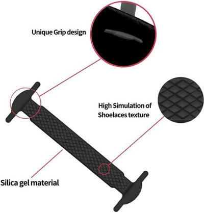Elastic Silicone No-Tie Shoelaces