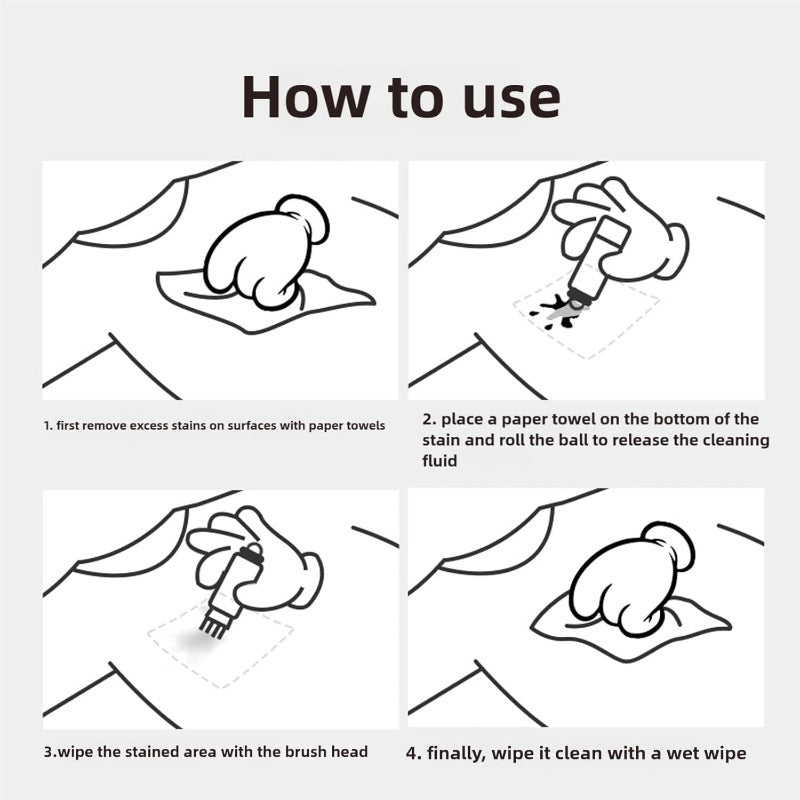 Instant Clean Dual-Tip Stain Remover Pen