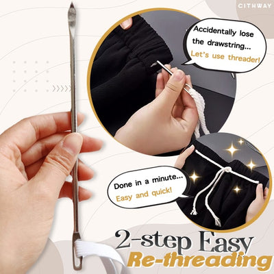 Easy Waistband Drawstring Threader