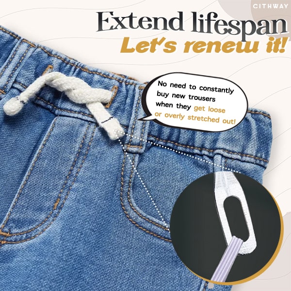 Easy Waistband Drawstring Threader