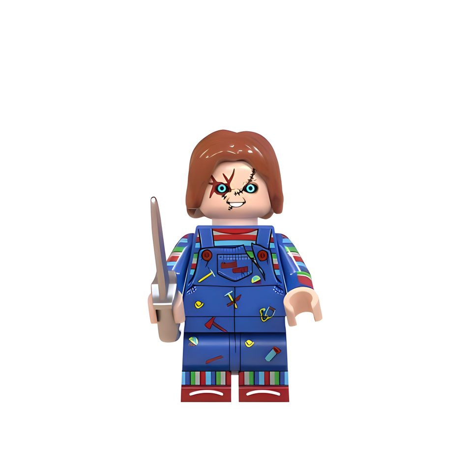 Assorted Halloween Horror Movie Minifigure Set  with Weapons & Accessories