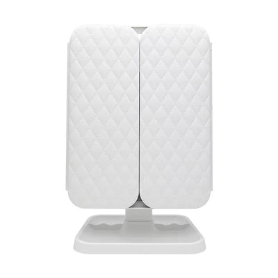 Trifold LED Makeup Mirror