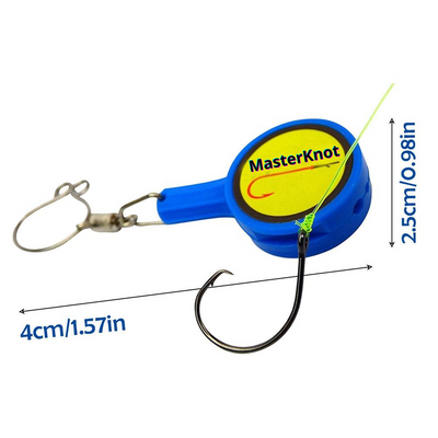 MasterKnot Fishing Knot Tying Tool – Tie Flawless Knots in Seconds
