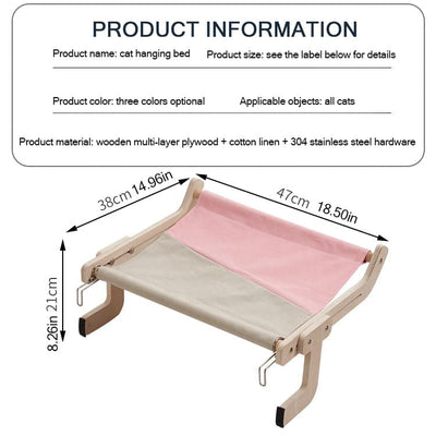 Wooden Cat Perches for Bed、 Desk 、Table 、Sofa