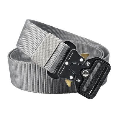 Tactical Nylon Belt with Quick-Release Aluminum Buckle