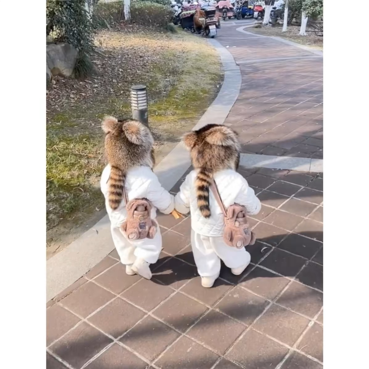 🔥 - Handmade Imitation Raccoon Fur Hat