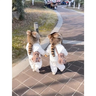 🔥 - Handmade Imitation Raccoon Fur Hat