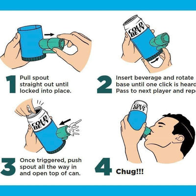 BlastCan – Pocket Party Beer Roulette Sprayer