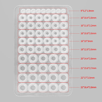 High-Temp Silicone O-Ring Assortment Kit