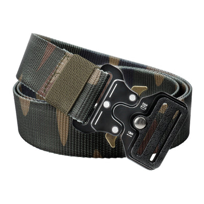 Tactical Nylon Belt with Quick-Release Aluminum Buckle