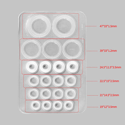 High-Temp Silicone O-Ring Assortment Kit