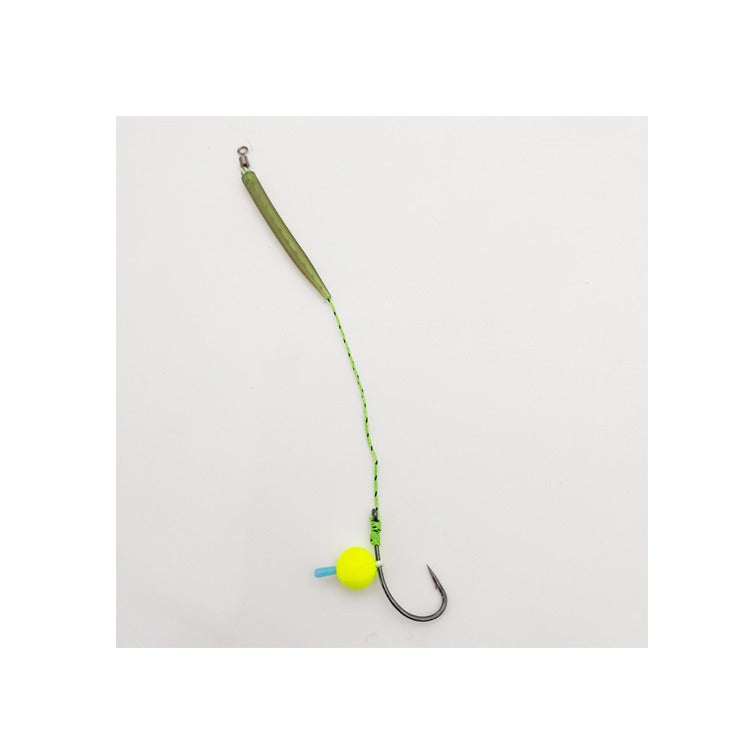 High-Strength Barbed Fishing Hooks with Camouflage PE Cable
