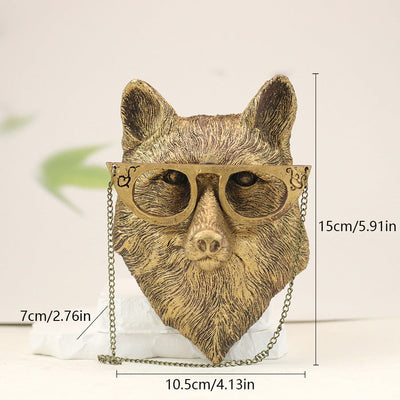 Elegant Animal Head Wall Sculptures