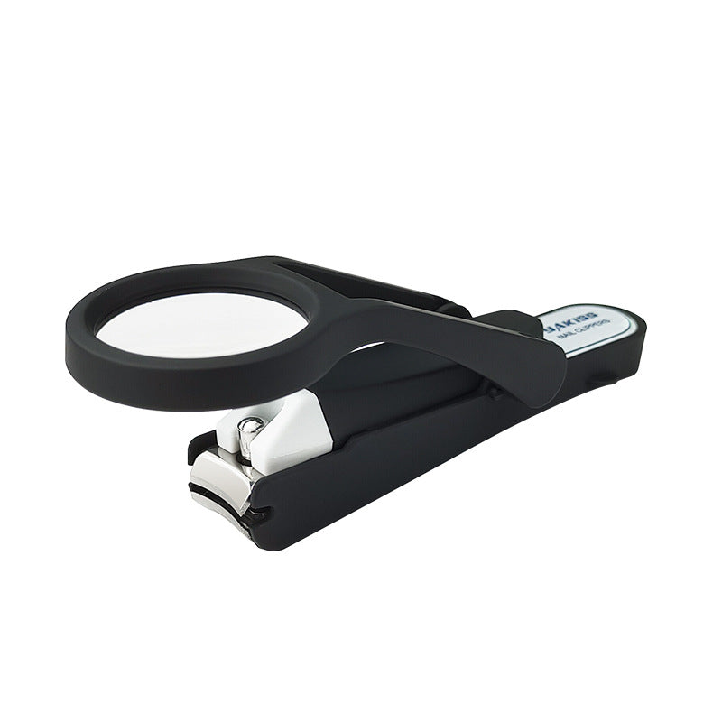 2X Magnifying Nail Clipper with Precision Blades