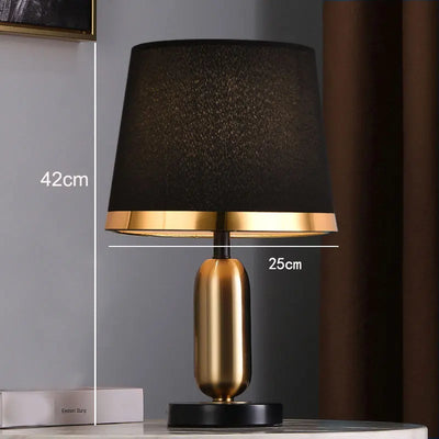 Modern American Retro Style Bedside Table Lamp
