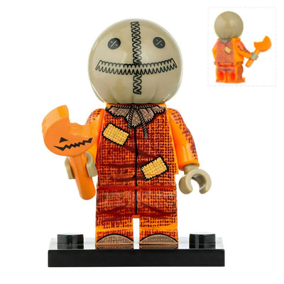 Assorted Halloween Horror Movie Minifigure Set  with Weapons & Accessories