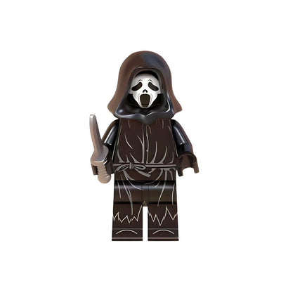 Assorted Halloween Horror Movie Minifigure Set  with Weapons & Accessories