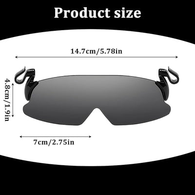 2025 New Polarized Clip Cap Sunglasses
