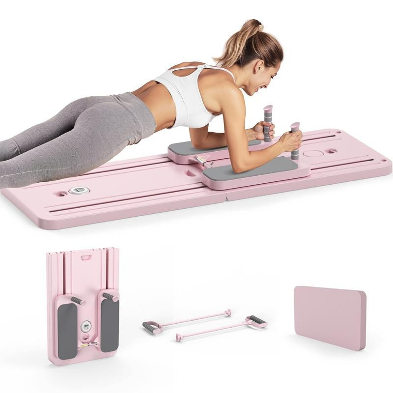 Foldable Assisted Ab Roller – Ultimate Core Trainer