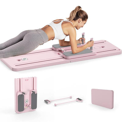 Foldable Assisted Ab Roller – Ultimate Core Trainer