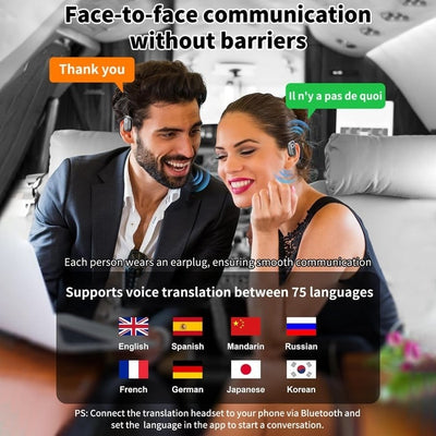 ⏰AI Translation Wireless OWS Bluetooth5.4 Earphones