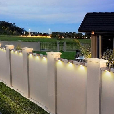 Solar-Powered Outdoor Stair Lights
