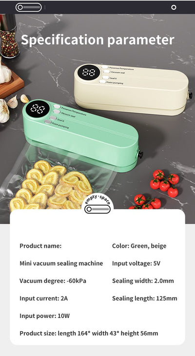 ✨Mini Wireless Vacuum Sealer