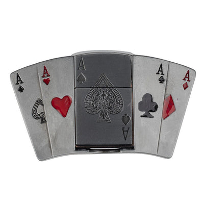 Belt Buckle with Lighter