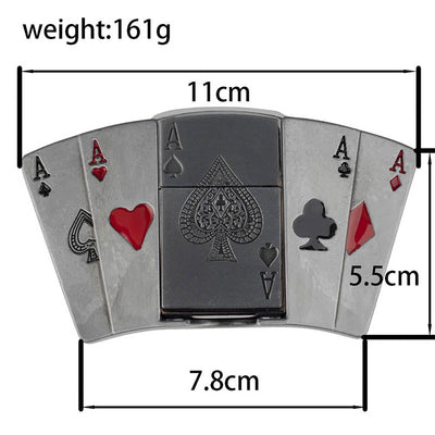 Belt Buckle with Lighter