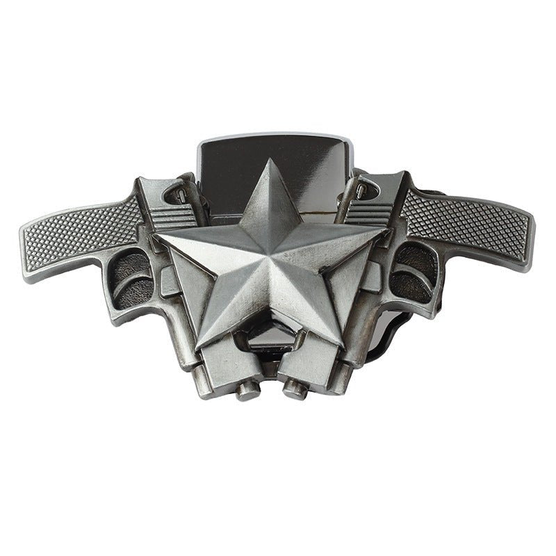 Belt Buckle with Lighter