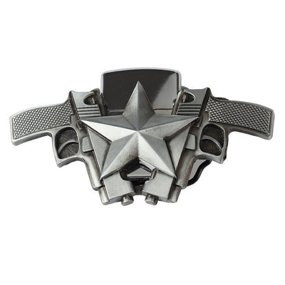 Belt Buckle with Lighter