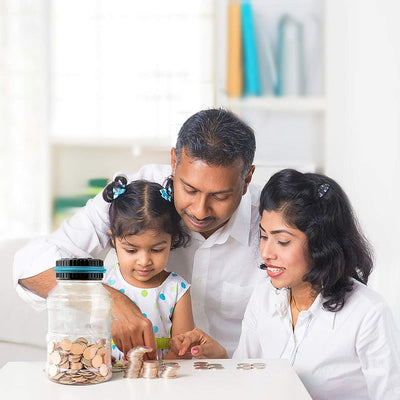 Digital Coin Counting Jar – Automatic Money-Saving Bank