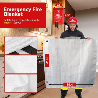 Multi-Purpose Fire Blanket | Essential Fire Safety for Home & Outdoors