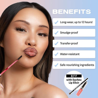 Long-Lasting Peel-Off Lip Liner – 12-Hour Smudge-Proof Wear