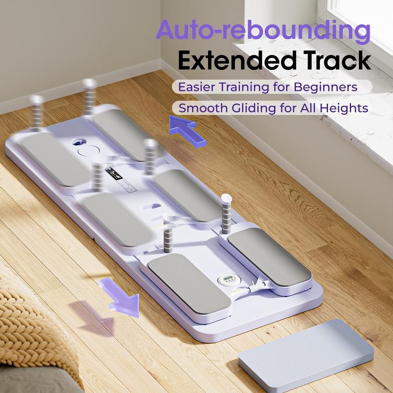 Foldable Assisted Ab Roller – Ultimate Core Trainer