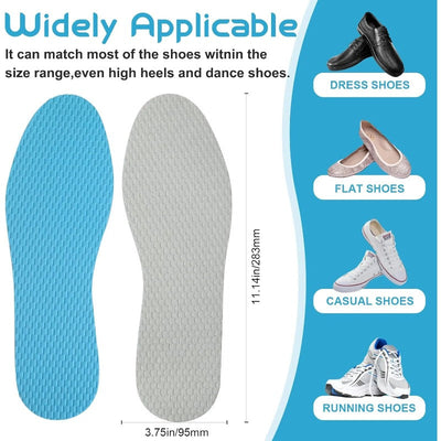 Ultra-Thin Trim-to-Fit Washable Insoles