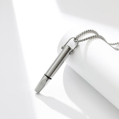 Stainless Steel Breathing Trainer Pendant