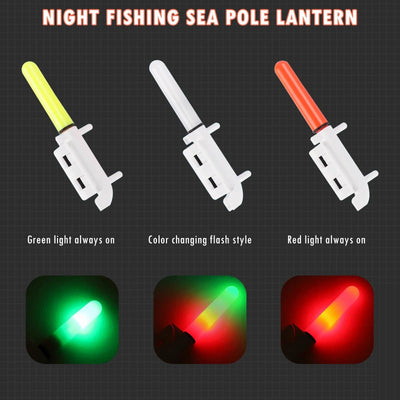 LED Fishing Glow Sticks with Secure Buckle Design