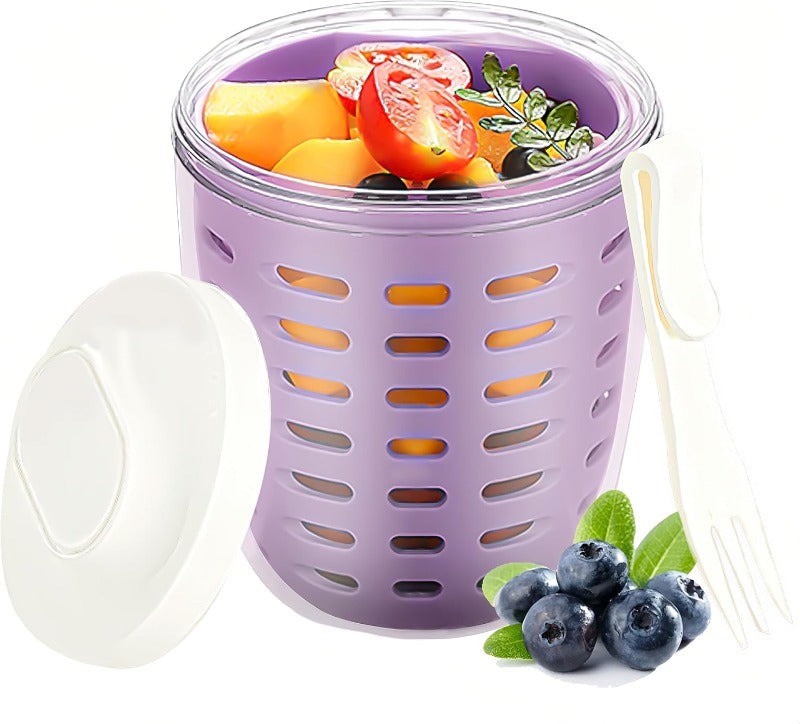 Portable Multi-Purpose Fruit Salad Cup