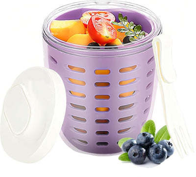 Portable Multi-Purpose Fruit Salad Cup