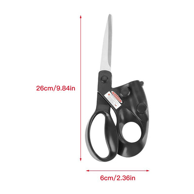 Professional laser guided scissors