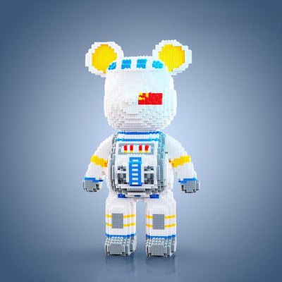 DIY Pixel Art Block Bear Figures – Creative Building & Collectible Display