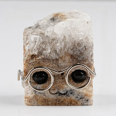 Hand-Carved Natural Crystal Hedgehog